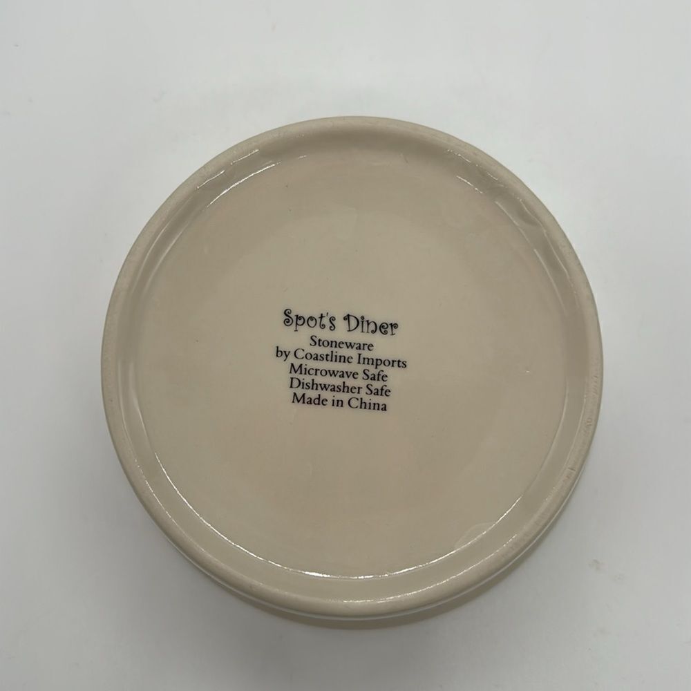 Spot’s Diner Stoneware Bowl 6” - Picture 3 of 6